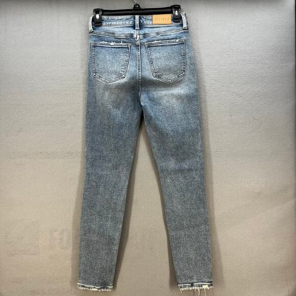 Pistola Jeans Women's 26 (2) Blue Aline Pursue Skinny Ankle Preppy Normcore NWT - Picture 2 of 13